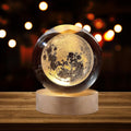 3D Moon Light Crystal Ball