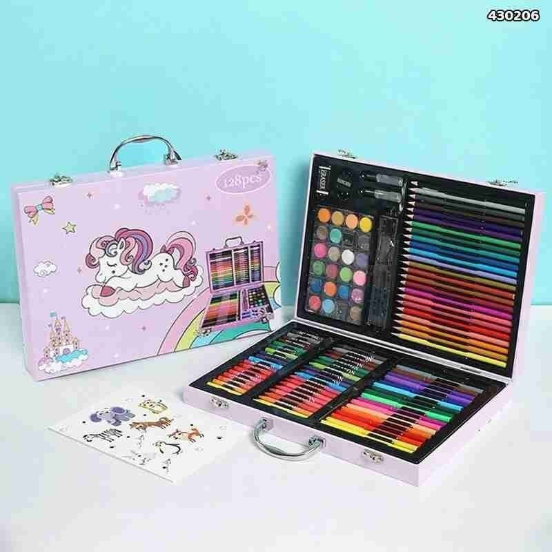 Art Set 128 Pc - Unicorn Case
