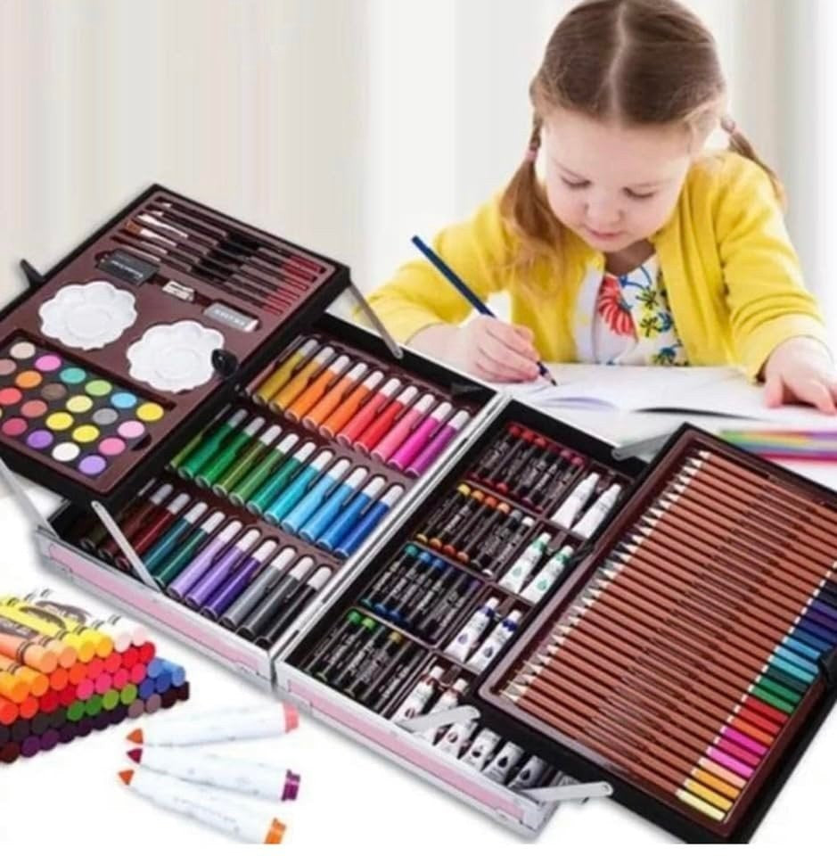 Art Set Double-Deck Aluminum Case - Unicorn