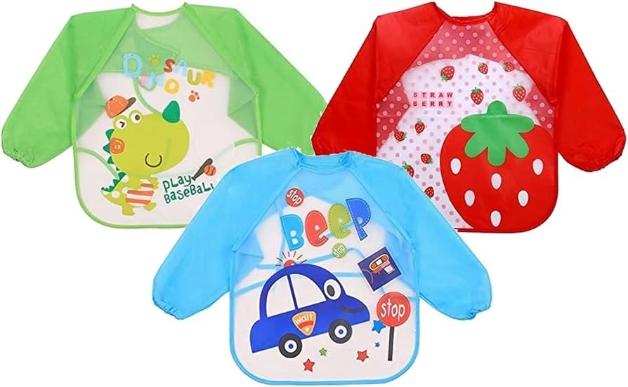 Baby Feeding Bibs (3-Pack)
