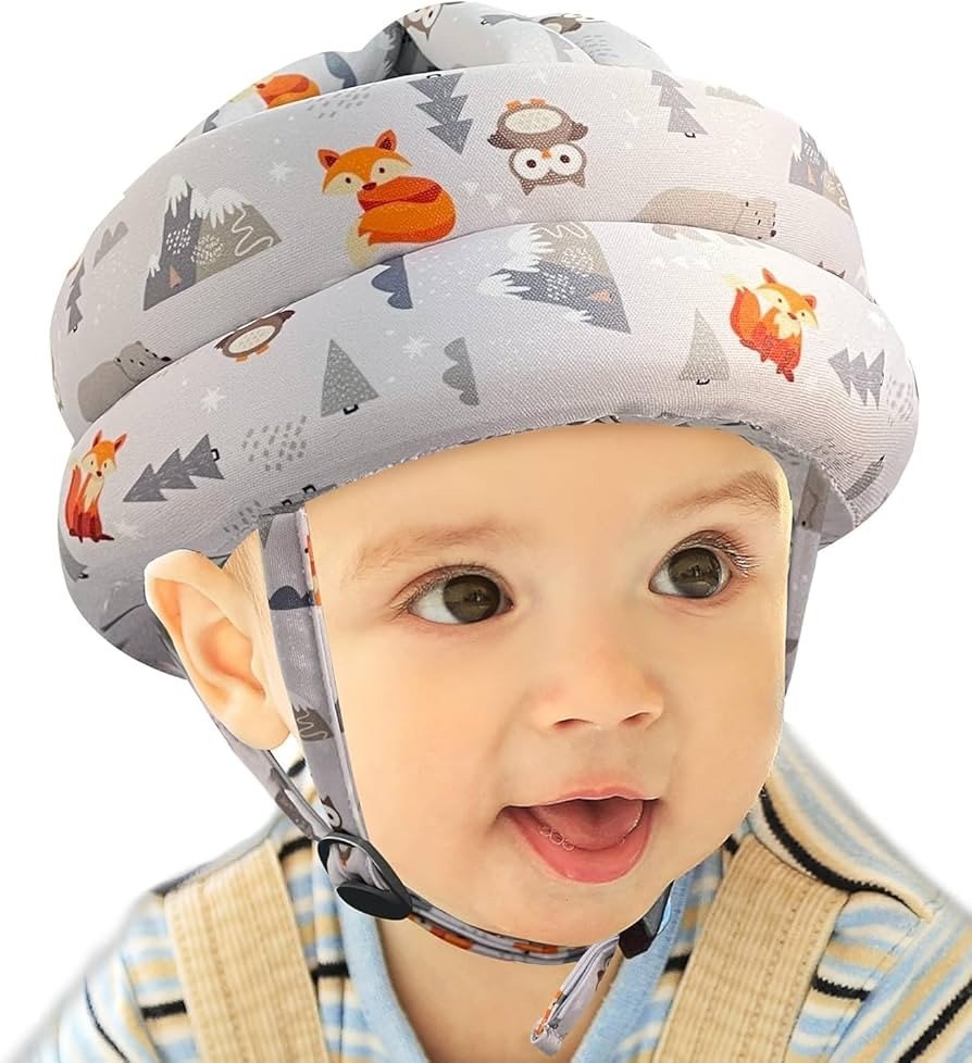 Baby Safety Helmet (Fox Print)