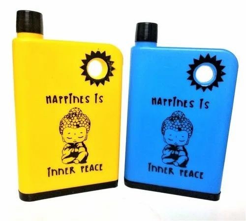 Plastic Flask Bottles - Inner Peace (2-Pack)
