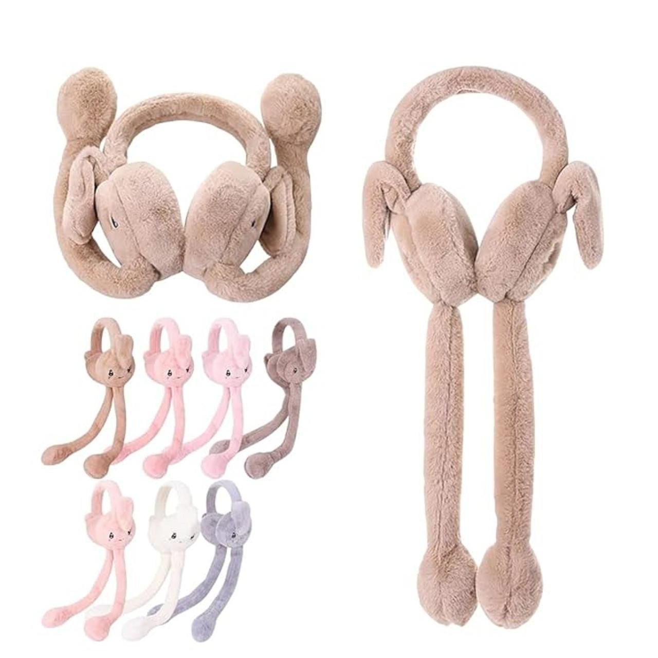 Plush Elephant Ear Muffs
