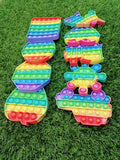 Pop-It Fidget Toy (Rainbow)