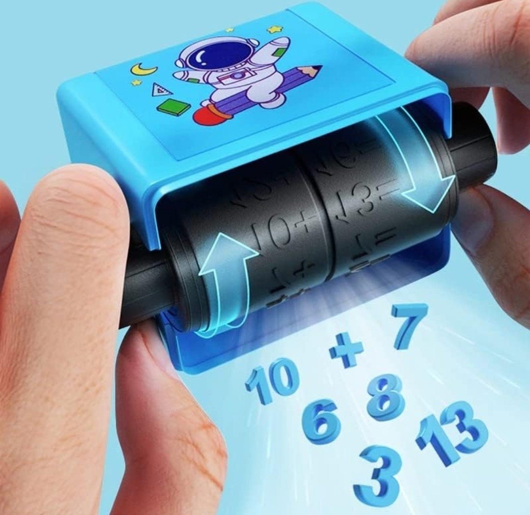 Roller Math Stamp - Addition